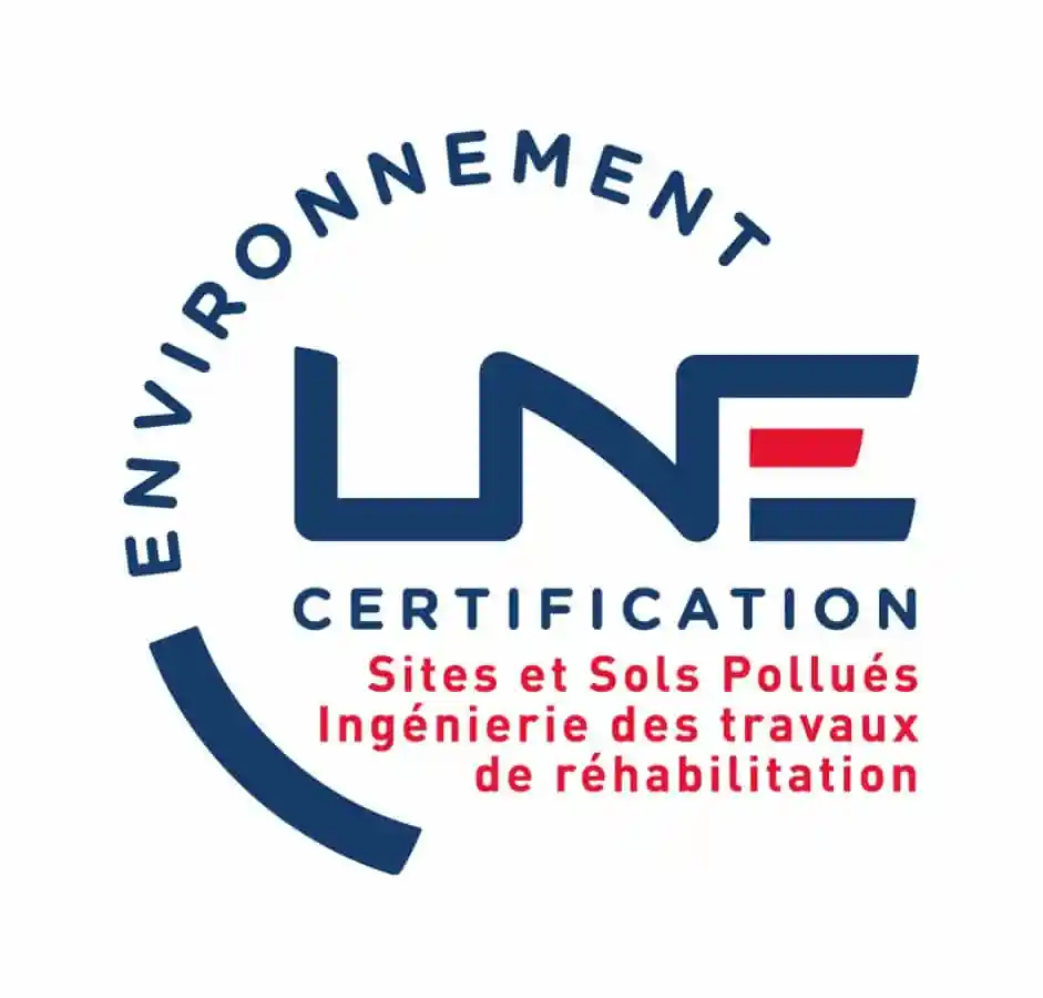 certification LNE sites et sols pollués, ingénierie des travaux de réhabilitation