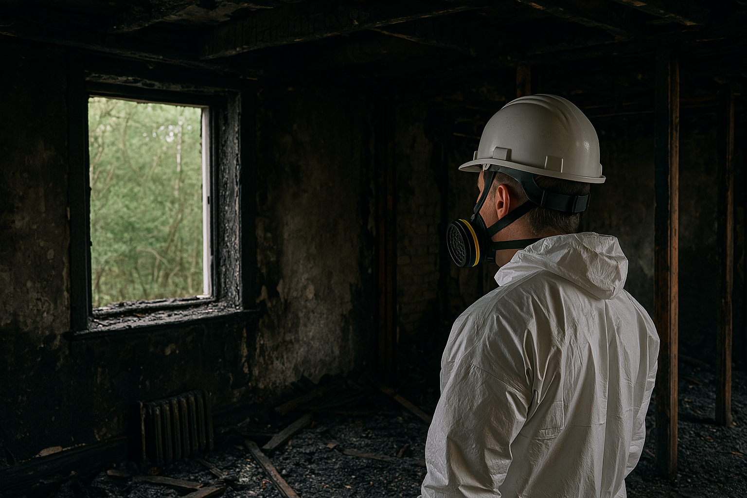 décontamination après incendie